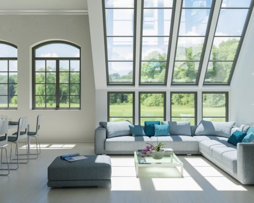 helle moderne Wohnung